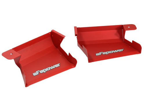 AFE Power Magnum FORCE Dynamic Air Scoop 54-11478-R Aluminum Red Powder Coat for BMW 3 Series 2006-2013