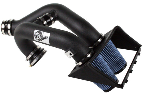 AFE Power 54-12192 Magnum FORCE Stage 2 Air Intake System for Ford F-150 3.5L EcoBoost with Reusable Oiled Filter and Black Powder Coat Finish