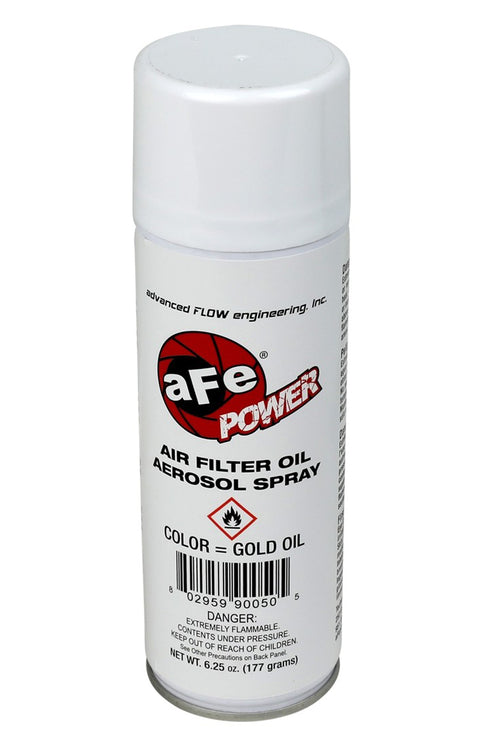 AFE Power Magnum Flow Pro Guard7 Gold Air Filter Oil 6.25 oz Aerosol