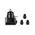 ACES Fuel Injection AF2018 Fuel Pressure Regulator, 40 to 75 PSI, In-Line, Black Anodized Finish