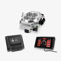 ACES Fuel Injection AS2212P Killshot II 4-BBL Electronic Fuel Injection Throttle Body, Square Bore, Polished Aluminum