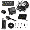 ACES Fuel Injection Killshot 2 ProMaster Fuel Injection Kit with Square Bore Throttle Body, Aluminum, Black for Chevy V8