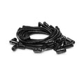 ACES Fuel Injection AW2008 BlackJack Pro Spark Plug Wire Set with 8mm Spiral Core and 90 Degree Ceramic Boots for V8 Engines