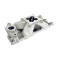 Air Flow Research AFR 4810 SBC Small Block Chevy Intake Manifold, Single Plane, Aluminum, Square Bore, Eliminator Street / Strip Series