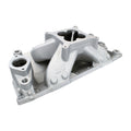 Air Flow Research AFR 4811 SBC Eliminator Race Intake Manifold for Small Block Chevy, Single Plane, Aluminum, Natural Finish