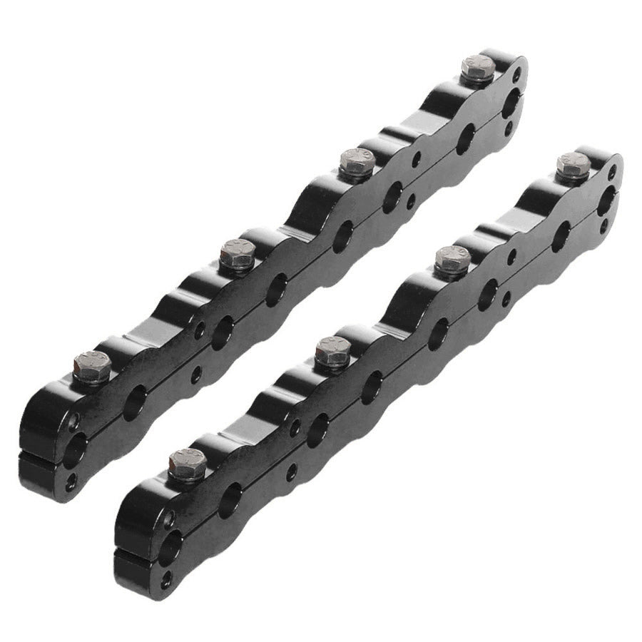 Air Flow Research SBF Stud Girdle Kit for Small Block Ford, Aluminum, Black Anodized