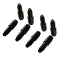 Air Flow Research AFR 6214-8 Rocker Arm Nut Set for Chevy and Ford V8 Engines, 7/16-20 Thread, 2.1 Inch Length, Steel, Black Oxide Finish