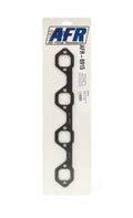 Air Flow Research AFR 6915 Exhaust Header Gasket for Small Block Ford, 1.4 x 1.38 Inch Rectangle Port, Steel Core Laminate Pair