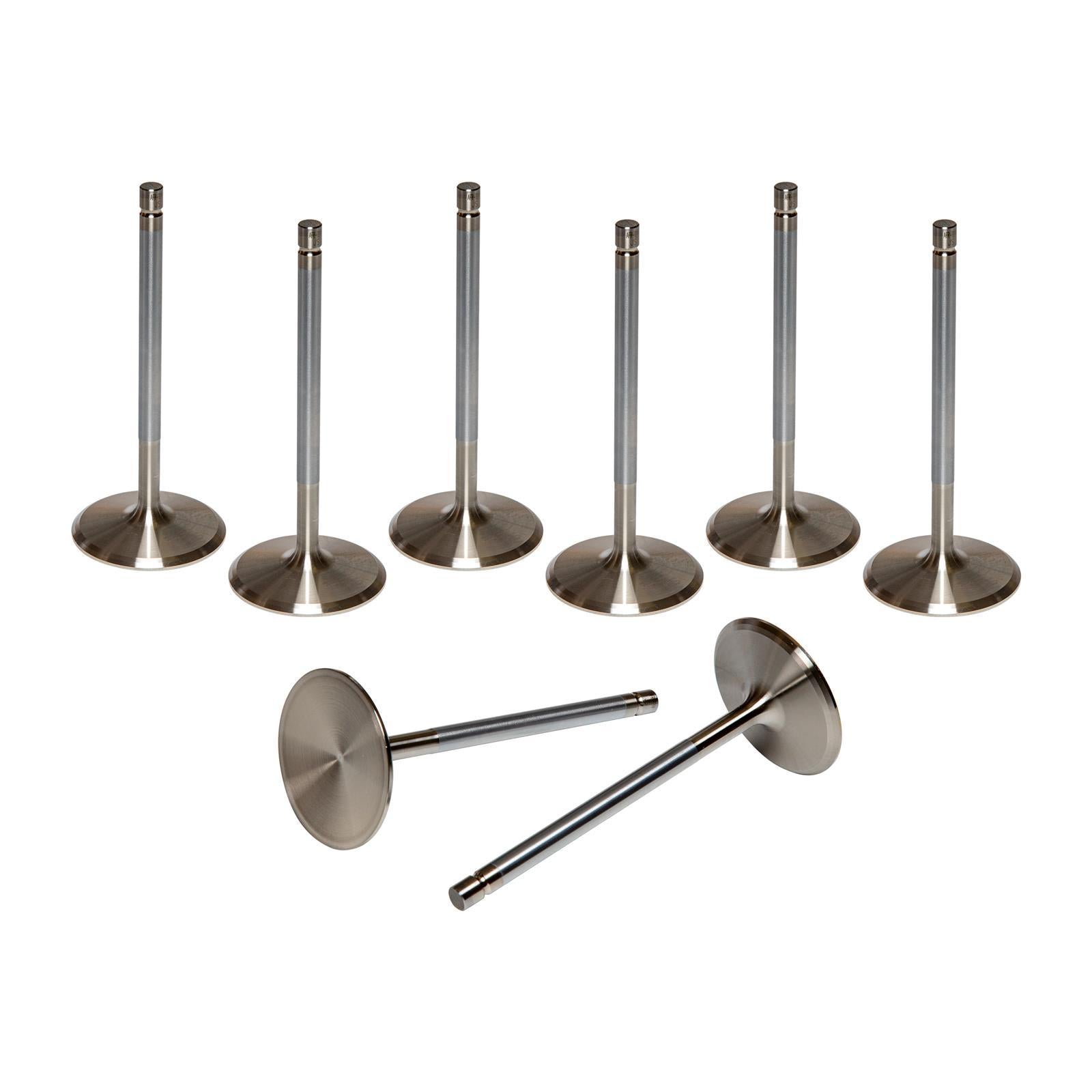 Air Flow Research AFR 7214-8 LS3 Intake Valves 2.165 Inch Head Diameter 8mm Stem Length 5.195 Inch Stainless Steel Set of 8