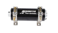 AEROMOTIVE A750 EFI Electric Fuel Pump with 450 lb/hr Flow Rate, In-Line and In-Tank Design, 8 AN Female O-Ring Inlet and 6 AN Female O-Ring Outlet, Black Finish