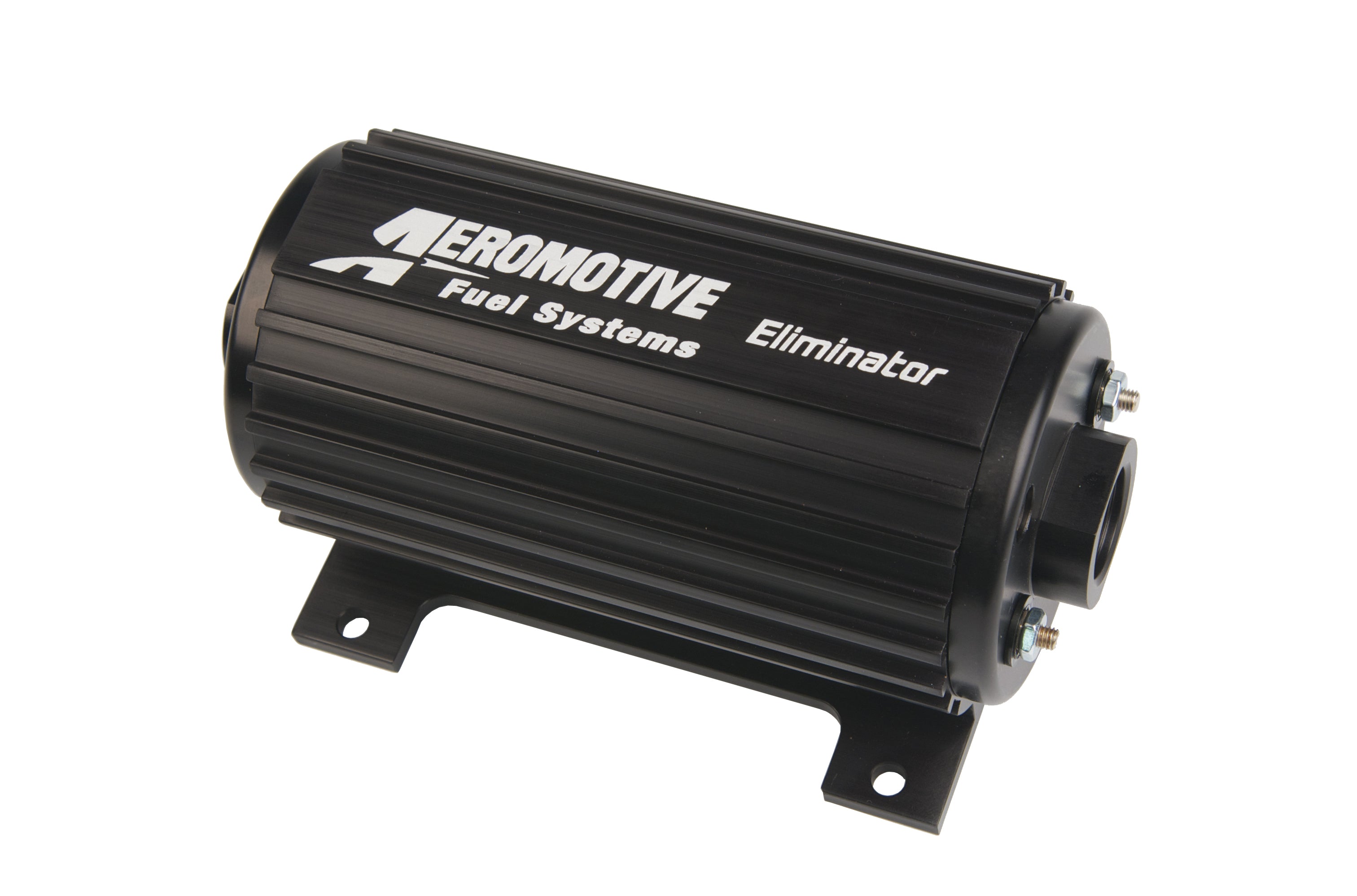 AEROMOTIVE Eliminator Electric Fuel Pump Part Number 11104, 1000 lb/hr at 45 psi, In-Line / In-Tank, Black