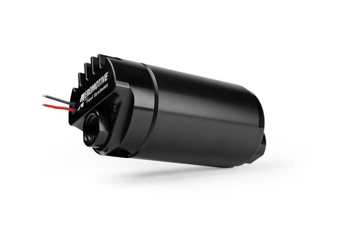 AEROMOTIVE Pro-Series Electric Fuel Pump 5.0 for E85 and Gasoline, 1700 lb/hr at 40 psi, In-Line Design with 12 AN and 10 AN O-Ring Fittings