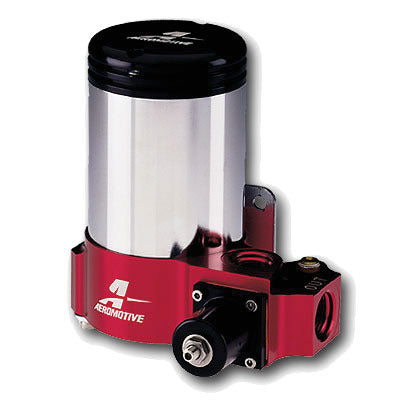 AEROMOTIVE A2000 Electric Fuel Pump for Carbureted Engines, 350 GPH Flow Rate, Chrome Finish