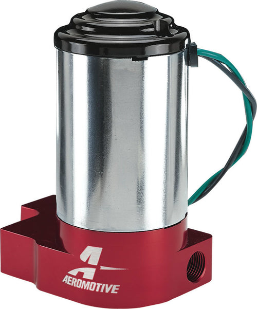 AEROMOTIVE 11203 Street Rod Electric Fuel Pump with 140 GPH Flow Rate and Internal Regulator