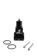AEROMOTIVE A3000 Line-Pressure Fuel Regulator with 14 to 24 psi Range and 10 AN Female O-Ring Return