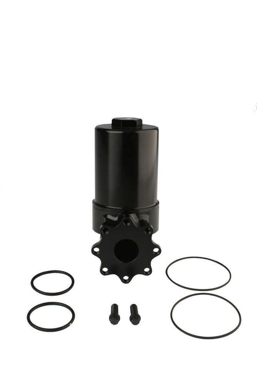 Aeromotive A3000 Fuel Pre-Filter 100 Micron Stainless Canister with 12 AN Female Outlet