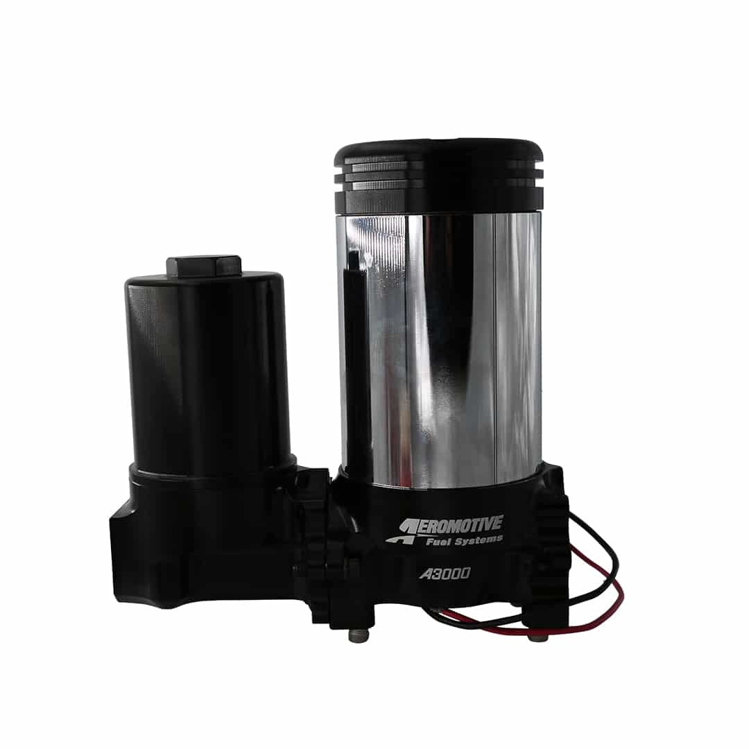 AEROMOTIVE A3000 Fuel Pump and Filter Assembly with 6.8 GPM Flow Rate and 12 AN Female O-Ring Fittings