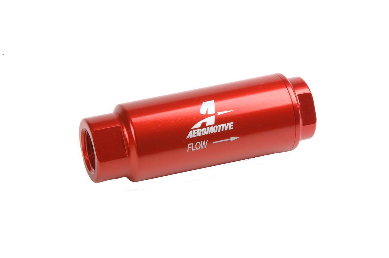 AEROMOTIVE 12316 In-Line Fuel Filter with 100 Micron Stainless Element and 3/8 Inch NPT Fittings