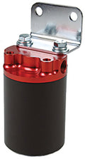 AEROMOTIVE 12319 Fuel Filter Canister Style 100 Micron Stainless Element with Aluminum Bracket