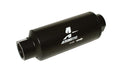 AEROMOTIVE 12341 Inline Fuel Filter with Microglass Element and 12 AN Female O-Ring Fittings