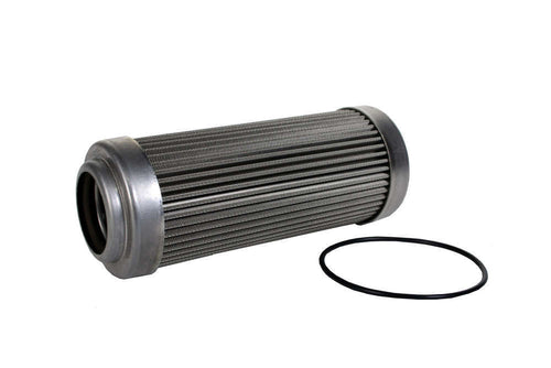 AEROMOTIVE 12602 Stainless Steel 100-Micron In-Line Fuel Filter Element