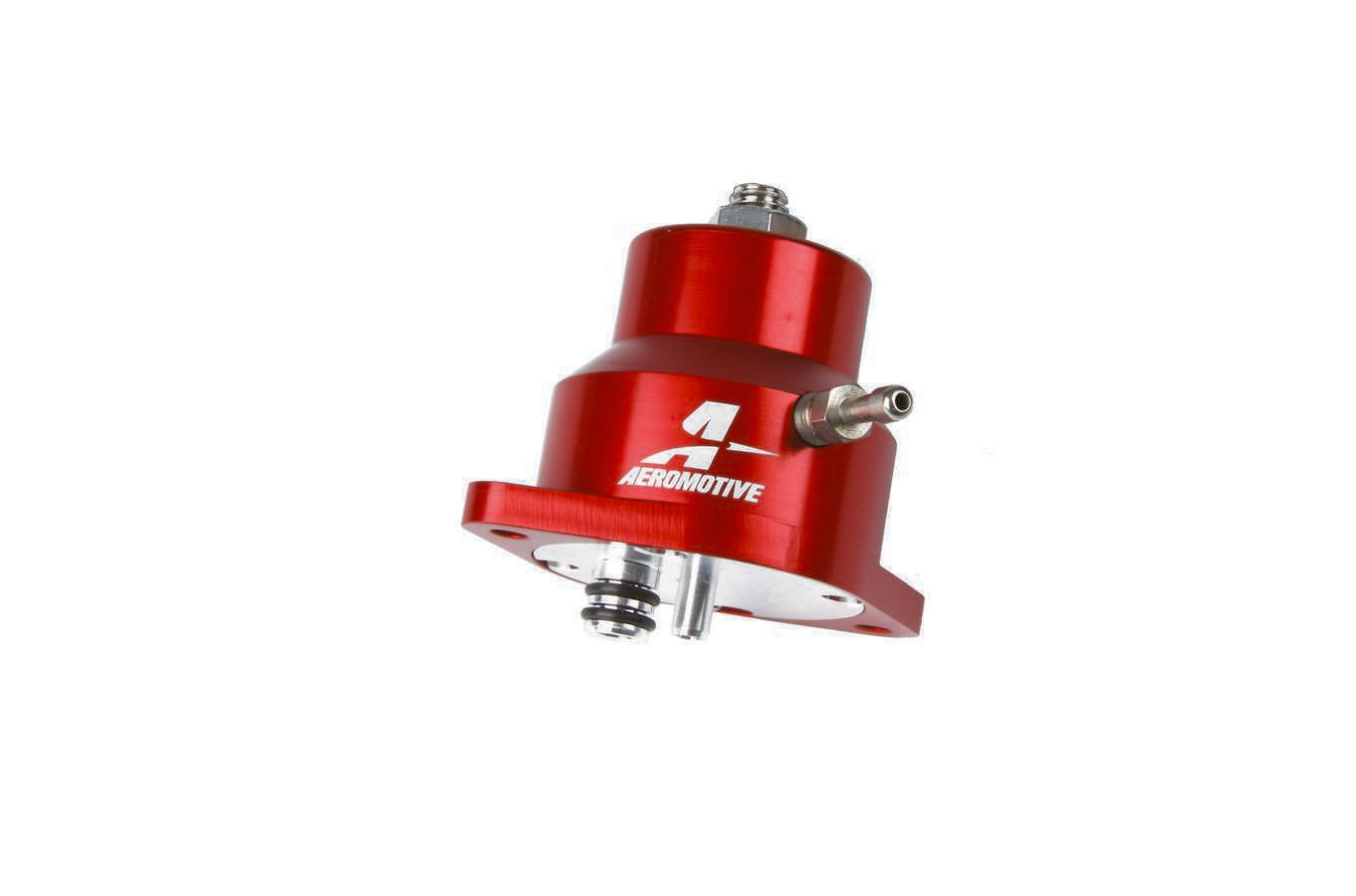 AEROMOTIVE Ford Rail Mount Fuel Pressure Regulator Part 13102, 30 to 70 PSI, E85 and Gas Compatible
