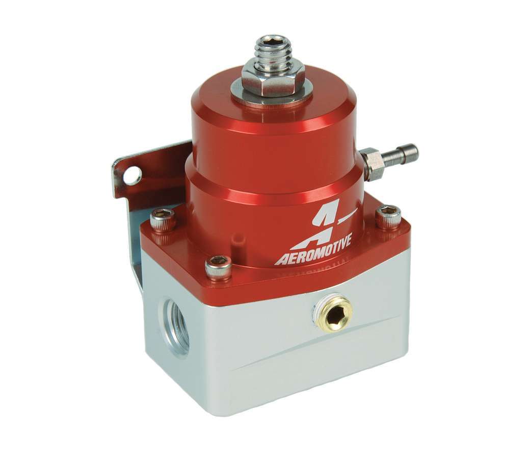 AEROMOTIVE A1000-6 Fuel Pressure Regulator with Bypass and 6 AN Fittings, 40 to 75 psi, E85 and Gas Compatible