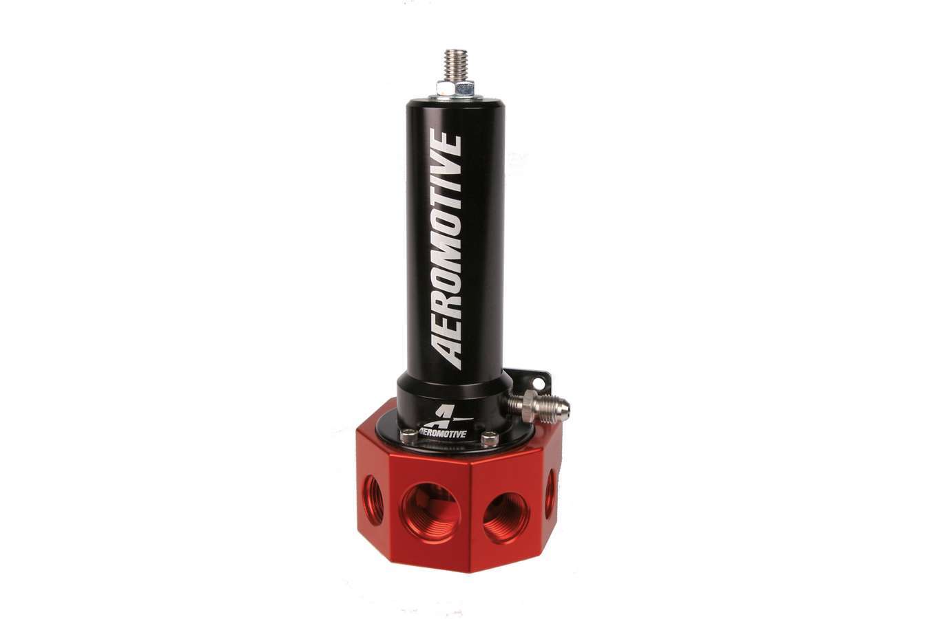 Aeromotive 13113 Adjustable Billet Fuel Pressure Regulator with Inlet and Return Ports for EFI Systems