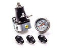 AEROMOTIVE EFI Regulator & Gauge Kit with Fittings for High-Performance Fuel Systems