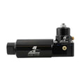 AEROMOTIVE EFI Regulator and Filter Combo 13146, 40-75 PSI, In-Line Fuel Pressure Regulator with 10-Micron Filter