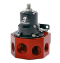 AEROMOTIVE A2000 Carbureted Bypass Fuel Pressure Regulator 2-20 psi with In-Line Design and 10 AN Female O-Ring Inlet