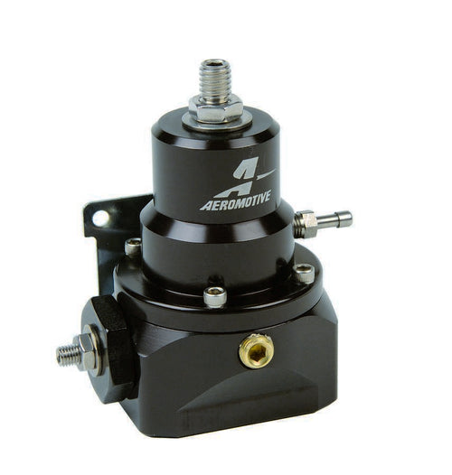 AEROMOTIVE 13214 Double Adjustable 2-Port Fuel Pressure Regulator for E85, Gas, and Diesel Vehicles