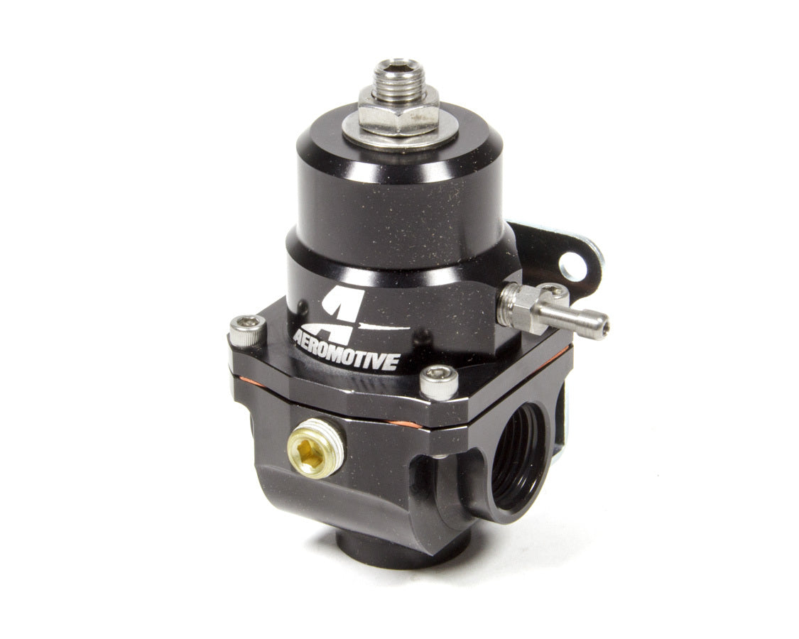 AEROMOTIVE X1 Fuel Pressure Regulator 35-75 psi with Black Anodized Finish