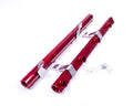 AEROMOTIVE Billet Fuel Rail for Ford 5.4L Lightning with 8 AN Female O-Ring Inlets and Outlets, Aluminum, Red Anodized