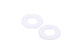 AEROMOTIVE 15044 6AN Nylon Sealing Washers Pair, 1 Inch Outer Diameter, 0.58 Inch Inner Diameter, 0.06 Inch Thickness