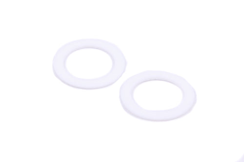 AEROMOTIVE 15046 10AN Nylon Sealing Washers Pair, 1.25 Inch Outer Diameter, 0.89 Inch Inner Diameter, 0.06 Inch Thickness