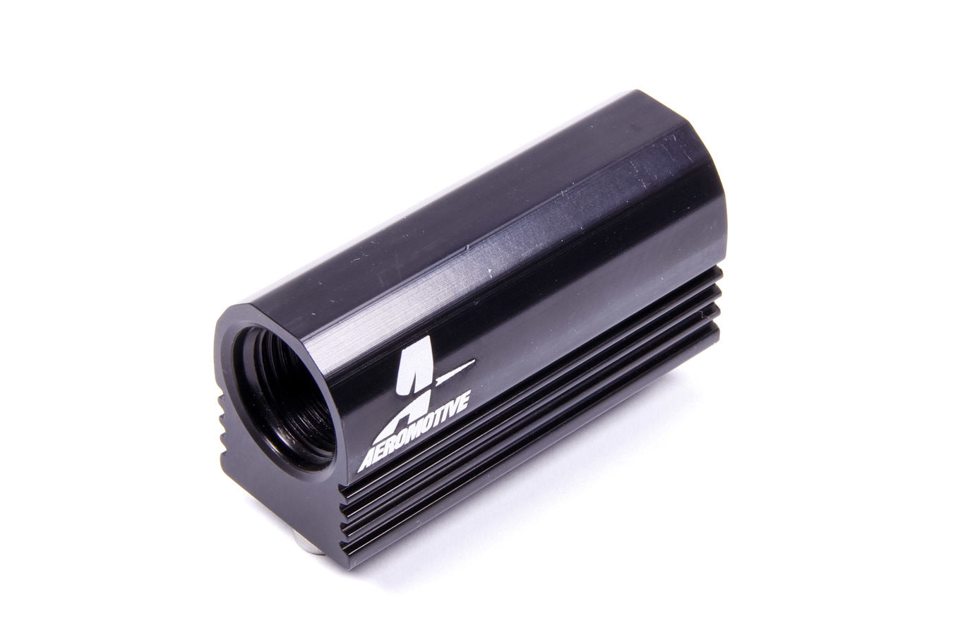 AEROMOTIVE 15112 -8AN Female to -8AN Female Straight Aluminum Adapter for Ford Modular 4.6L Engines