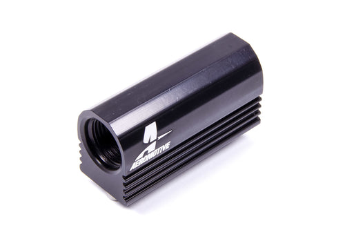 AEROMOTIVE 15112 -8AN Female to -8AN Female Straight Aluminum Adapter for Ford Modular 4.6L Engines