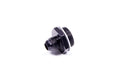 AEROMOTIVE 15201 Carburetor Inlet Fitting, 6 AN Male to 7/8-20 Inch Male, Aluminum, Black Anodized