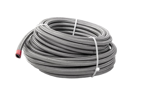 AEROMOTIVE 15316 6AN PTFE Stainless Steel Braided Hose, 20 Feet
