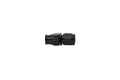 AEROMOTIVE 15350 6AN Straight PTFE Racing Hose Fitting with Aluminum Black Anodized Finish