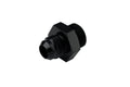 AEROMOTIVE 15610 Tapered Flare Fitting -10AN to -8AN Aluminum Black Anodized