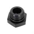 AEROMOTIVE 15617 -10AN Aluminum Port Plug with O-Ring and Hex Head, Black Anodized Finish