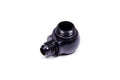 AEROMOTIVE 15636 Banjo Adapter -8AN to -6AN 90 Degree Aluminum Black Anodized Fitting