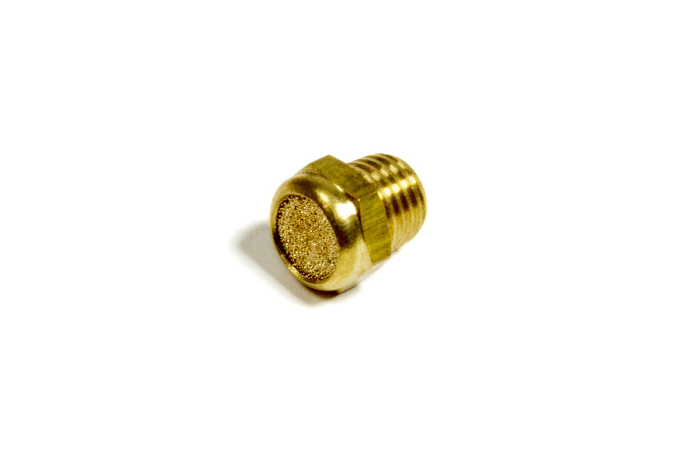 AEROMOTIVE Breather Vent 1/16 Inch NPT Male Brass Natural Finish