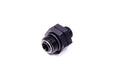 AEROMOTIVE 15681 #8 ORB to #6 ORB Swivel Adapter Fitting, Aluminum Black Anodized