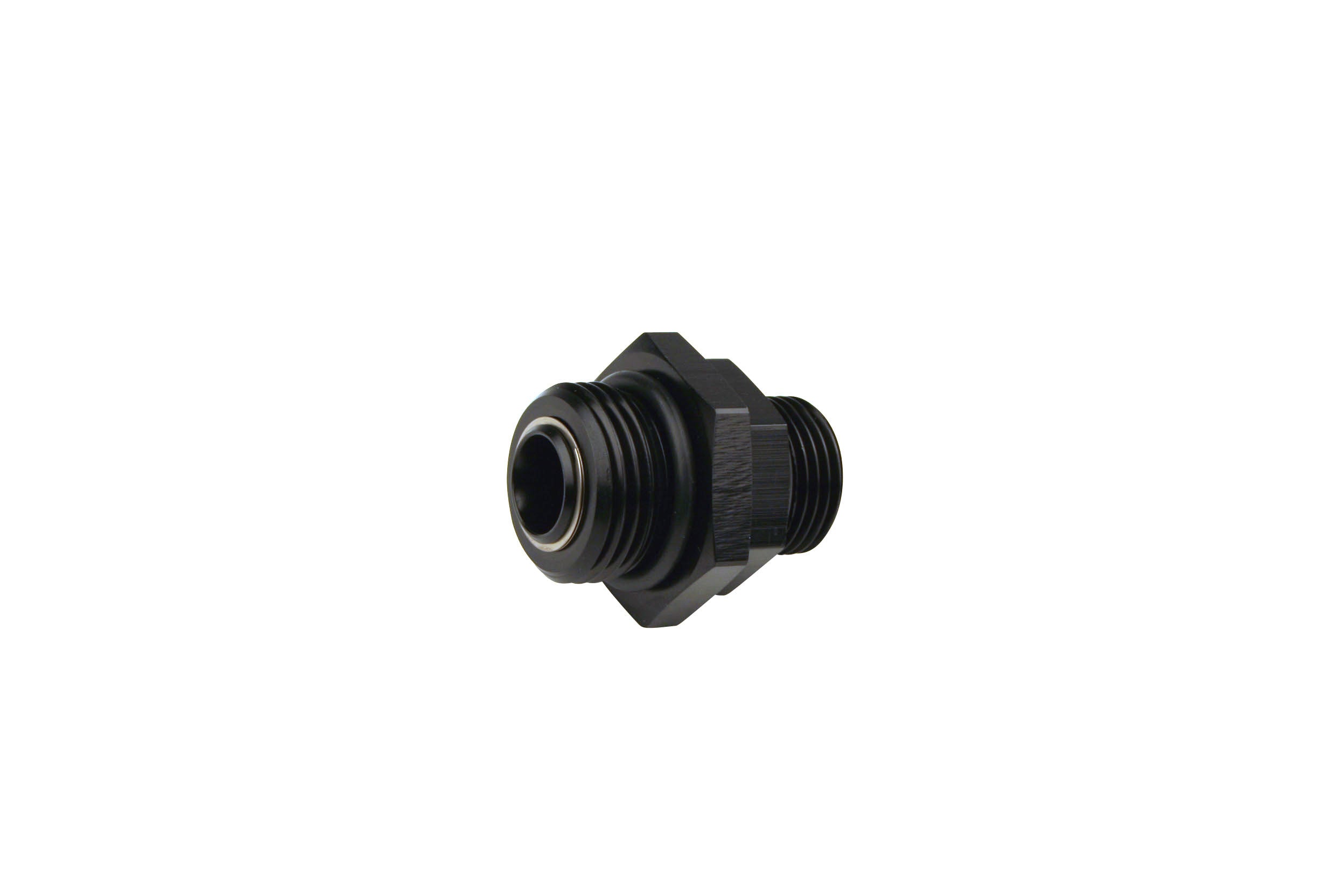 AEROMOTIVE 15682 10AN to 12AN Male Swivel Adapter Fitting, Aluminum, Black Anodized