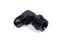 AEROMOTIVE 15690 8AN Male to 10AN ORB 90 Degree Fitting Aluminum Black Anodized