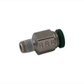 AEROMOTIVE Fuel Line Adapter Fitting 1/16 Inch NPT Male to 1/4 Inch Female Quick Disconnect Steel