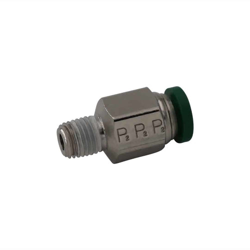 AEROMOTIVE Fuel Line Adapter Fitting 1/16 Inch NPT Male to 1/4 Inch Female Quick Disconnect Steel